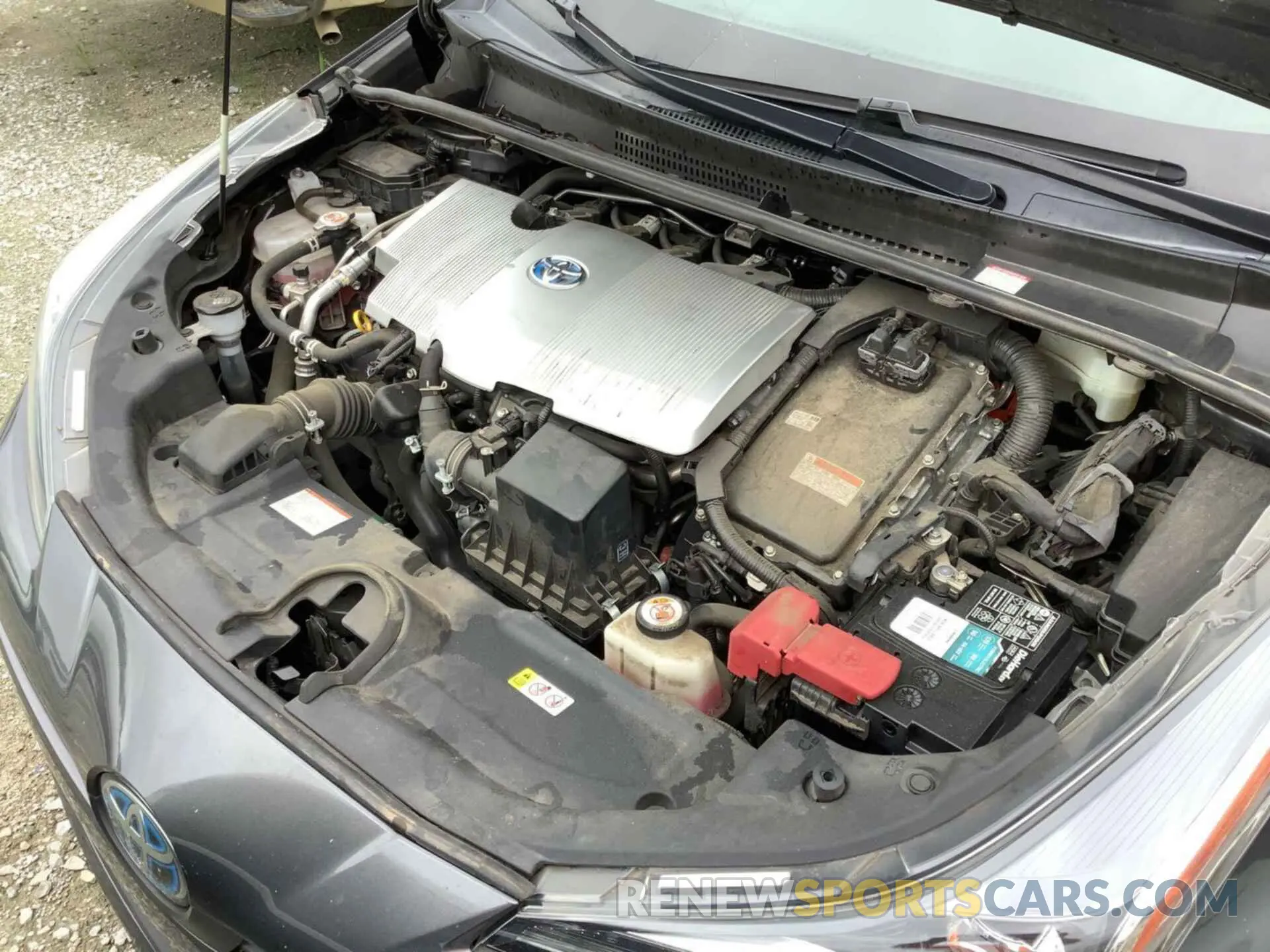 19 fotografías del automóvil dañado JTDKAMFU5M3141383 TOYOTA PRIUS 2021