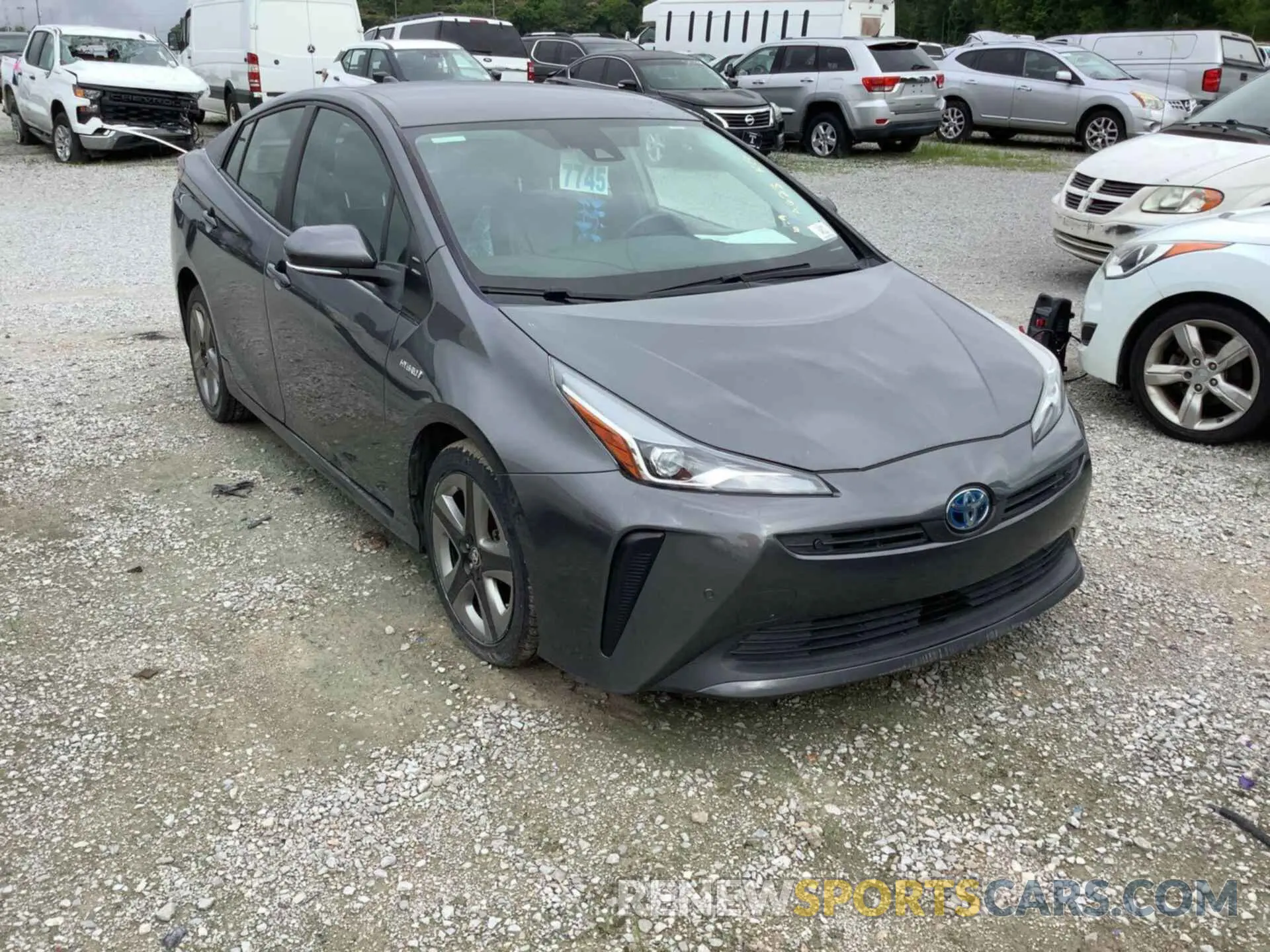 26 fotografías del automóvil dañado JTDKAMFU5M3141383 TOYOTA PRIUS 2021