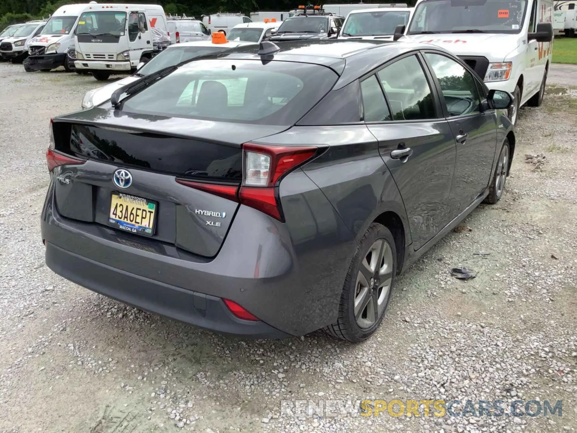 31 fotografías del automóvil dañado JTDKAMFU5M3141383 TOYOTA PRIUS 2021