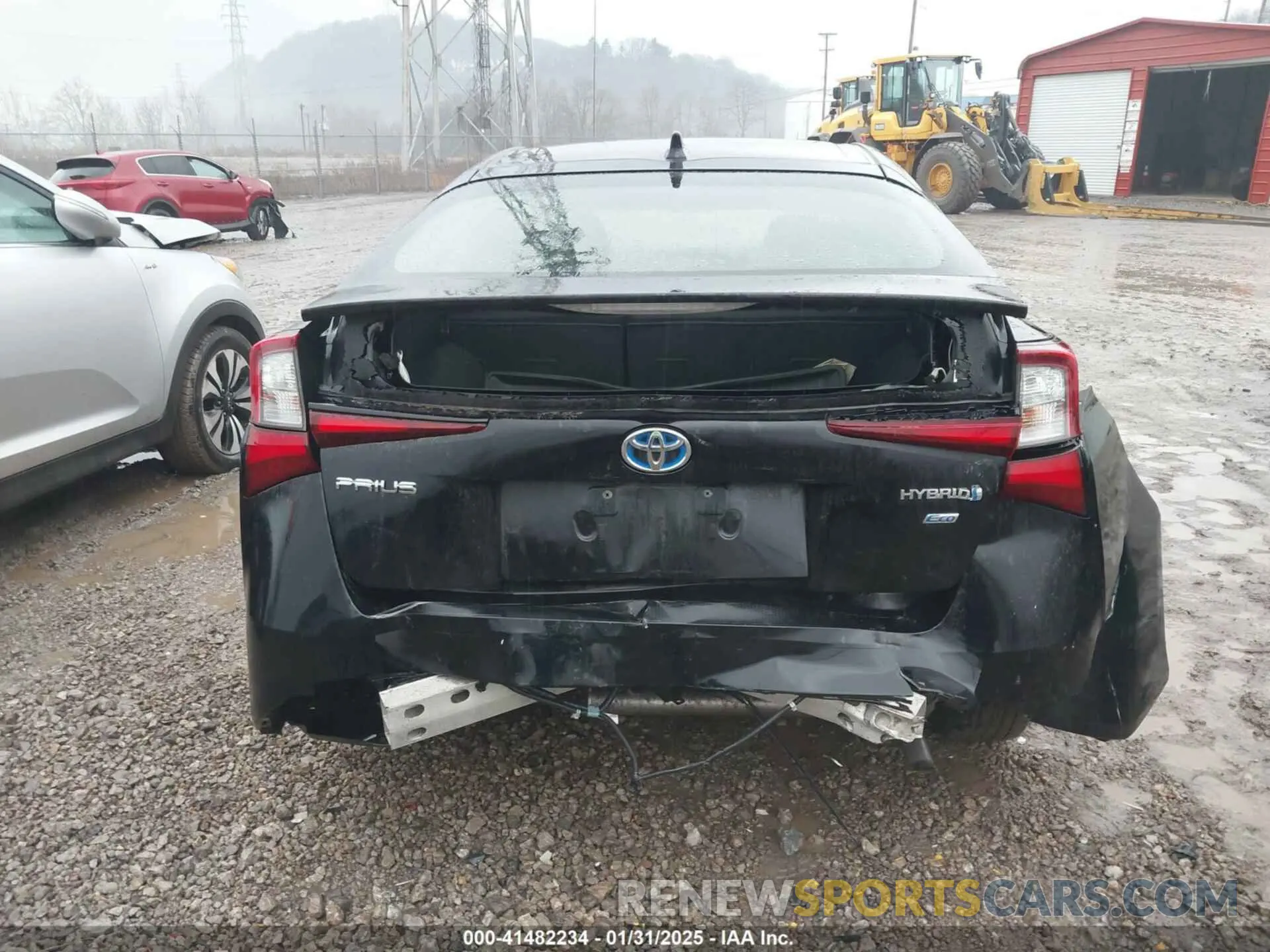 17 fotografías del automóvil dañado JTDKAMFU5M3145210 TOYOTA PRIUS 2021