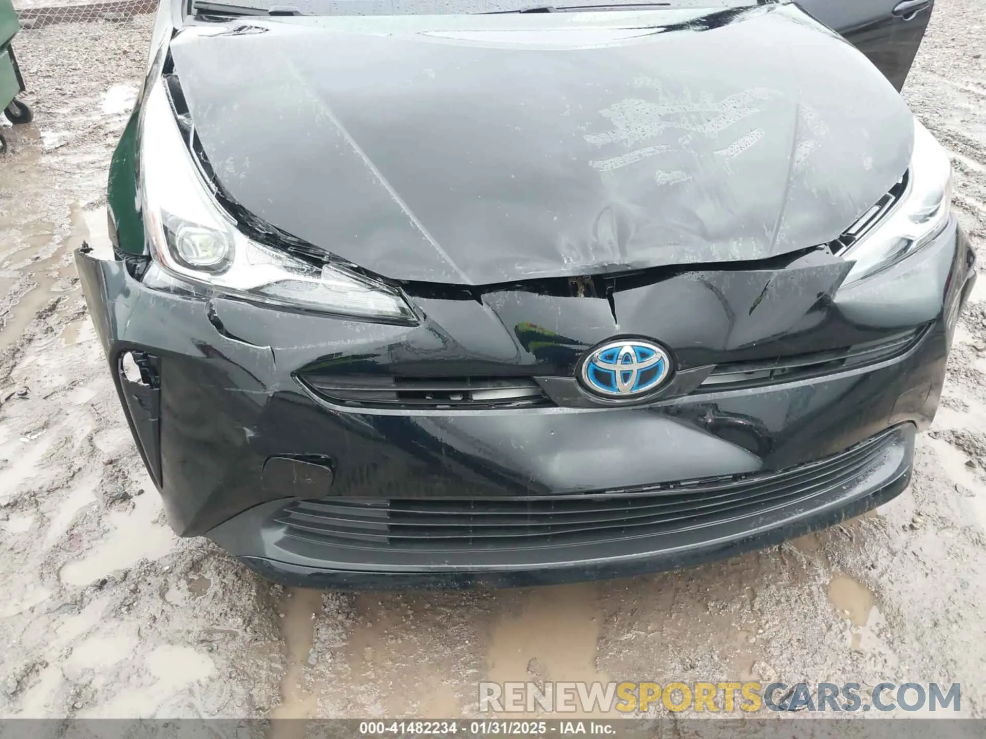 6 fotografías del automóvil dañado JTDKAMFU5M3145210 TOYOTA PRIUS 2021