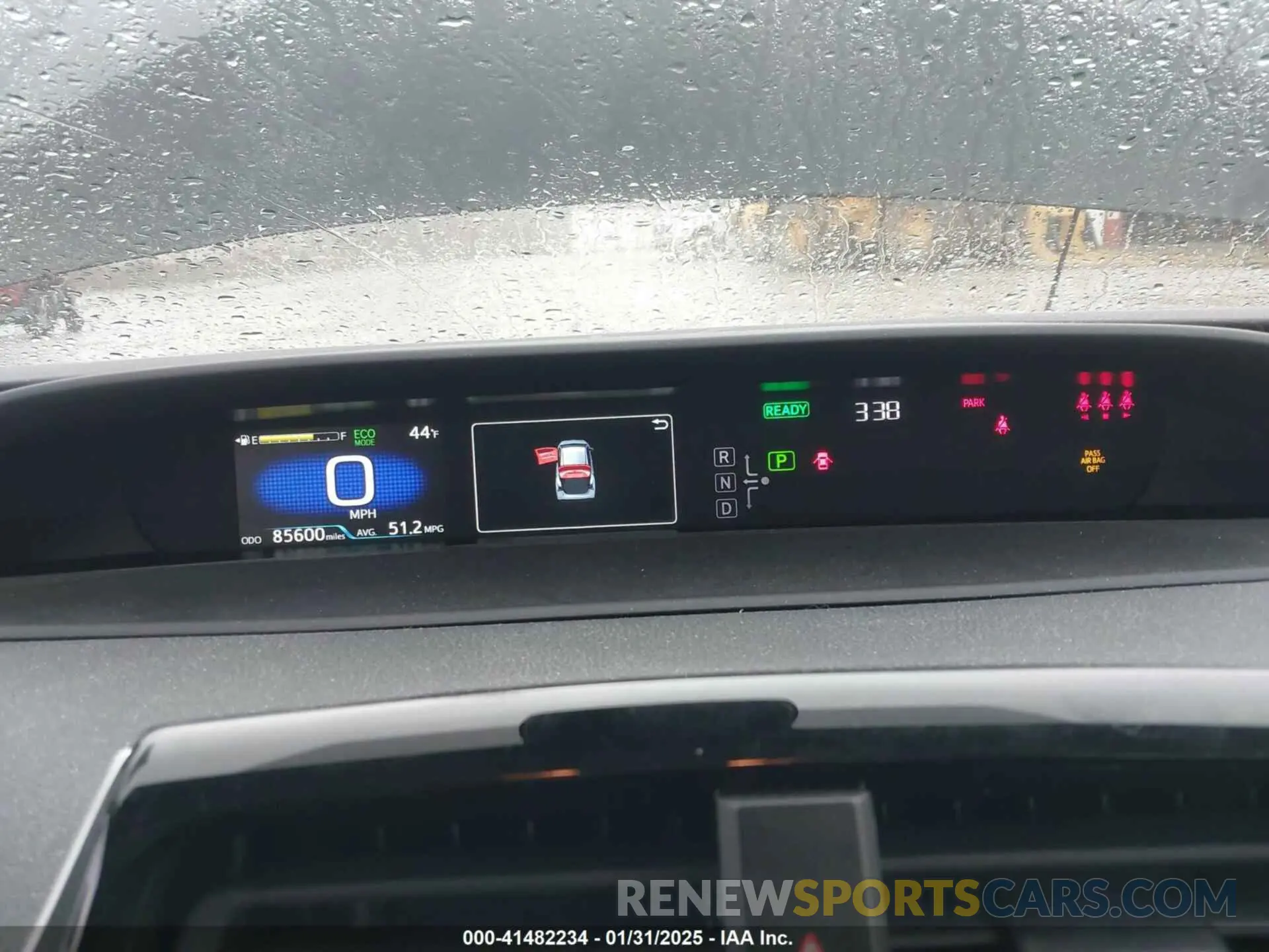 7 fotografías del automóvil dañado JTDKAMFU5M3145210 TOYOTA PRIUS 2021