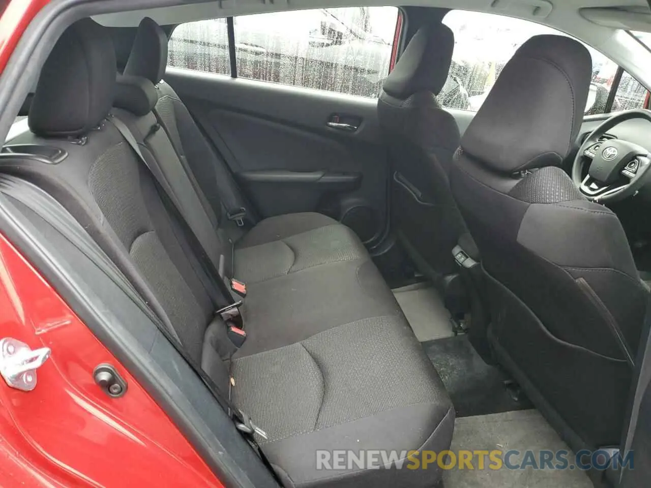 10 fotografías del automóvil dañado JTDKAMFU5M3146647 TOYOTA PRIUS 2021
