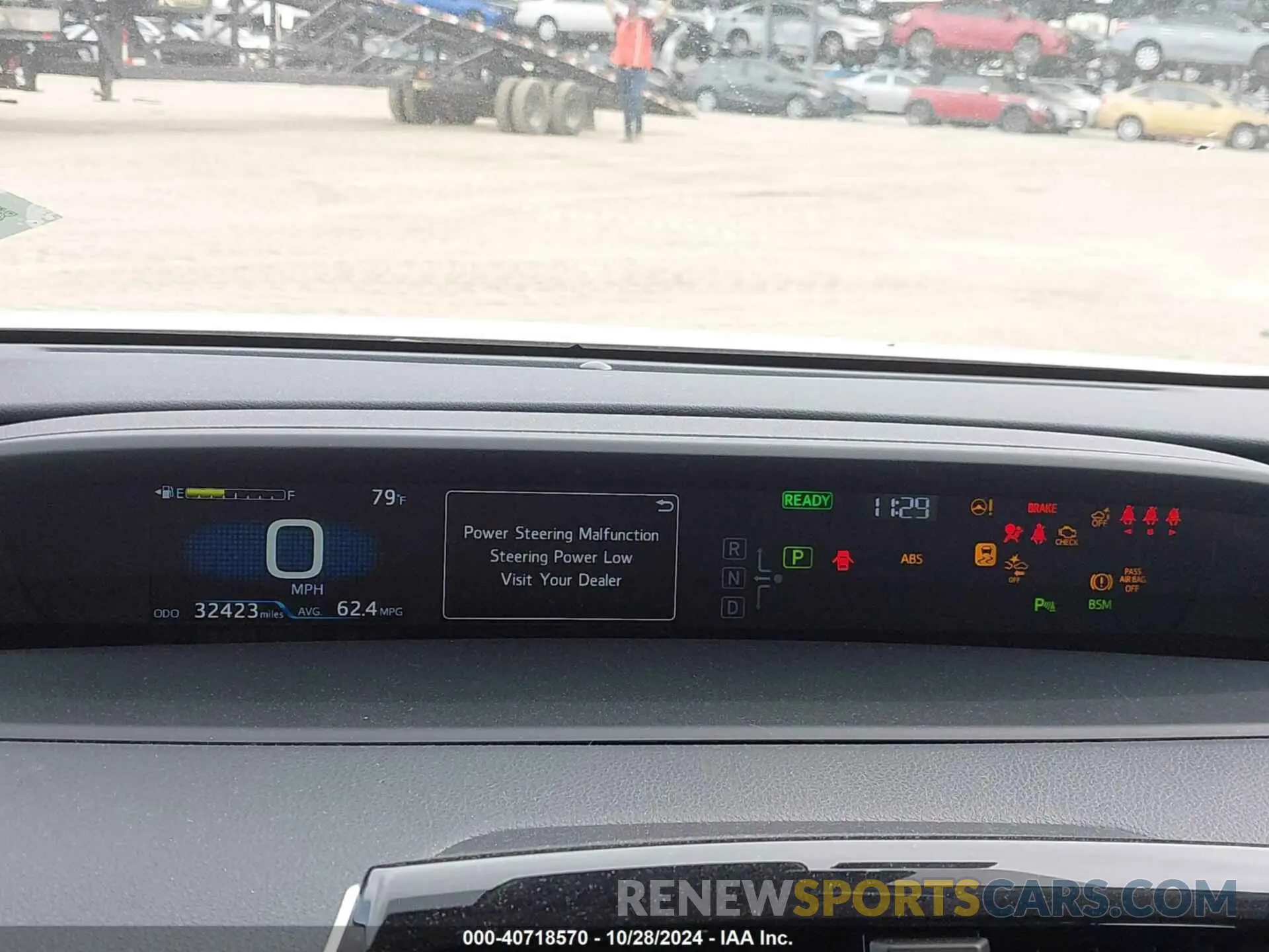 7 fotografías del automóvil dañado JTDKAMFU5M3149449 TOYOTA PRIUS 2021