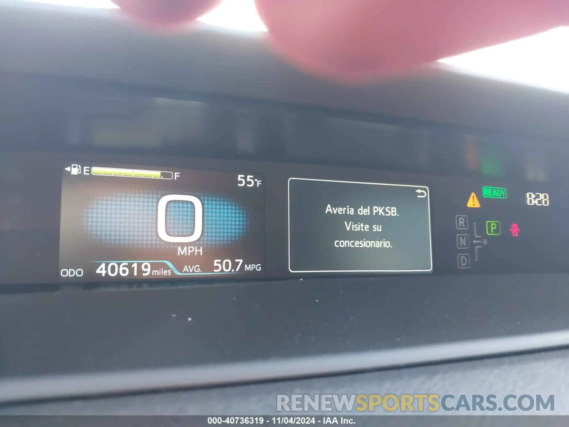 16 fotografías del automóvil dañado JTDKAMFU6M3131672 TOYOTA PRIUS 2021