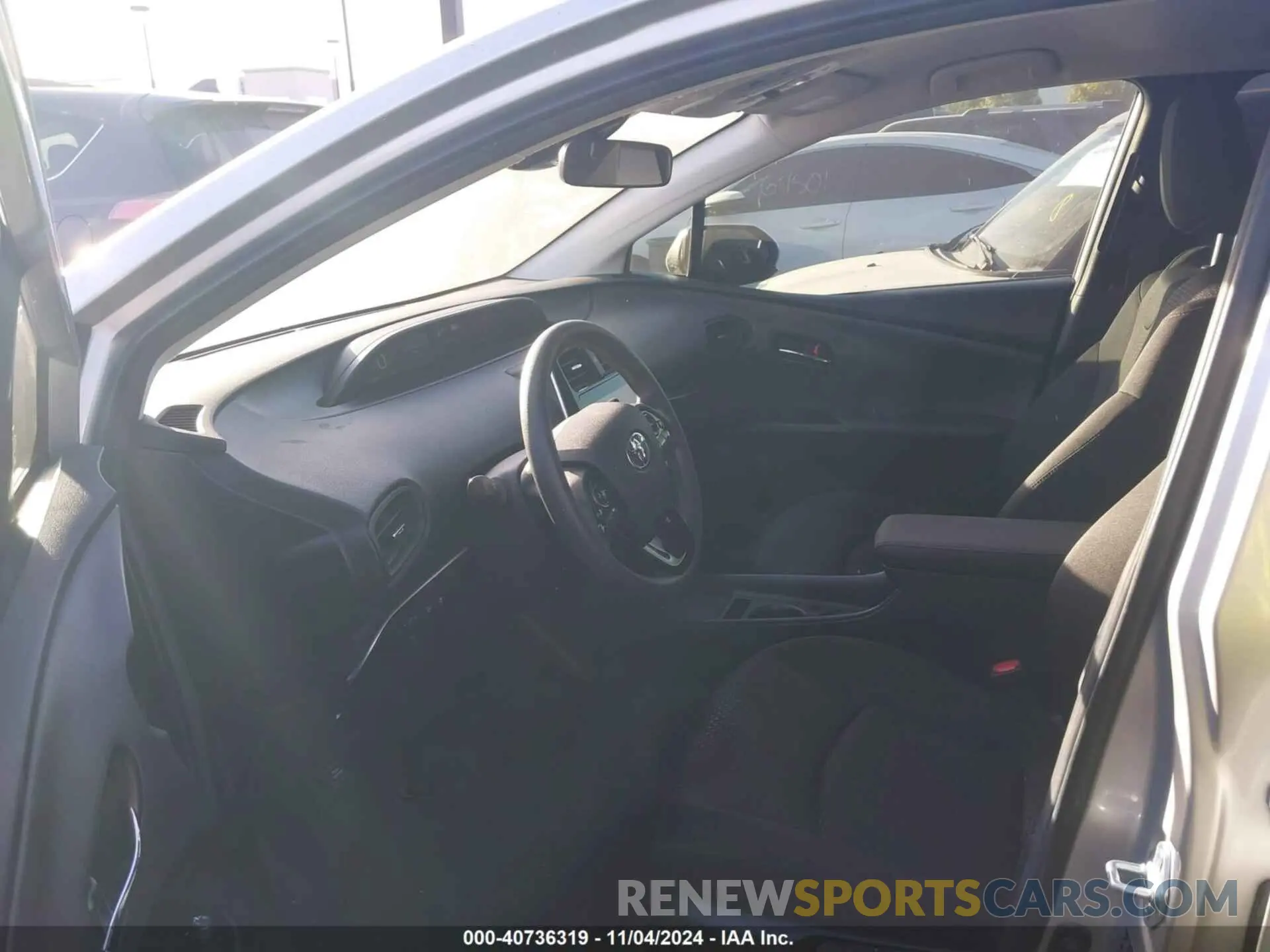 5 fotografías del automóvil dañado JTDKAMFU6M3131672 TOYOTA PRIUS 2021