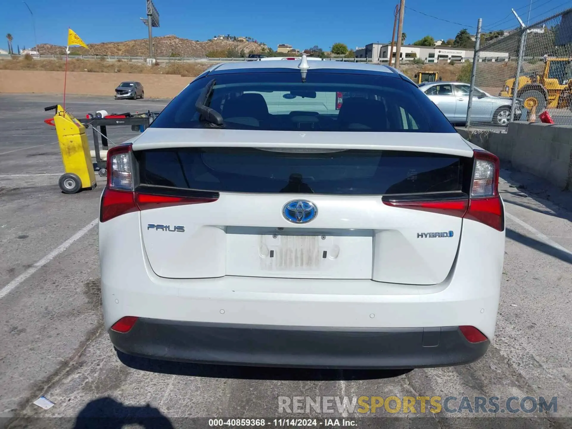15 fotografías del automóvil dañado JTDKAMFU6M3131932 TOYOTA PRIUS 2021