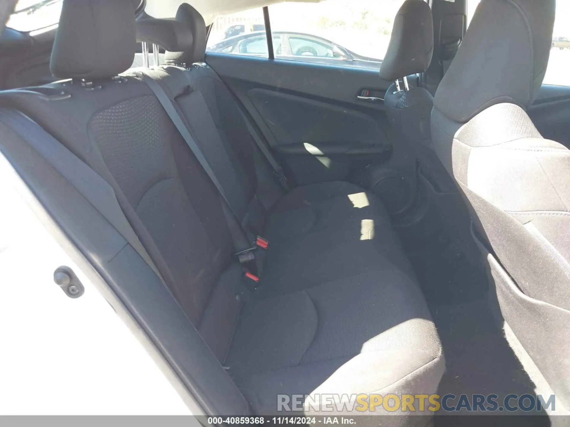 8 fotografías del automóvil dañado JTDKAMFU6M3131932 TOYOTA PRIUS 2021
