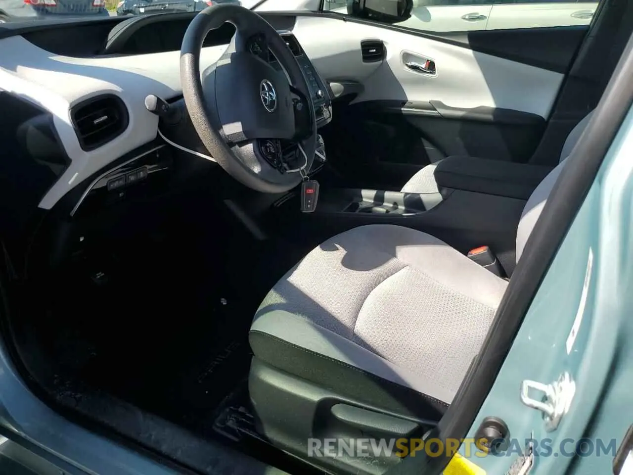 7 fotografías del automóvil dañado JTDKAMFU6M3138833 TOYOTA PRIUS 2021
