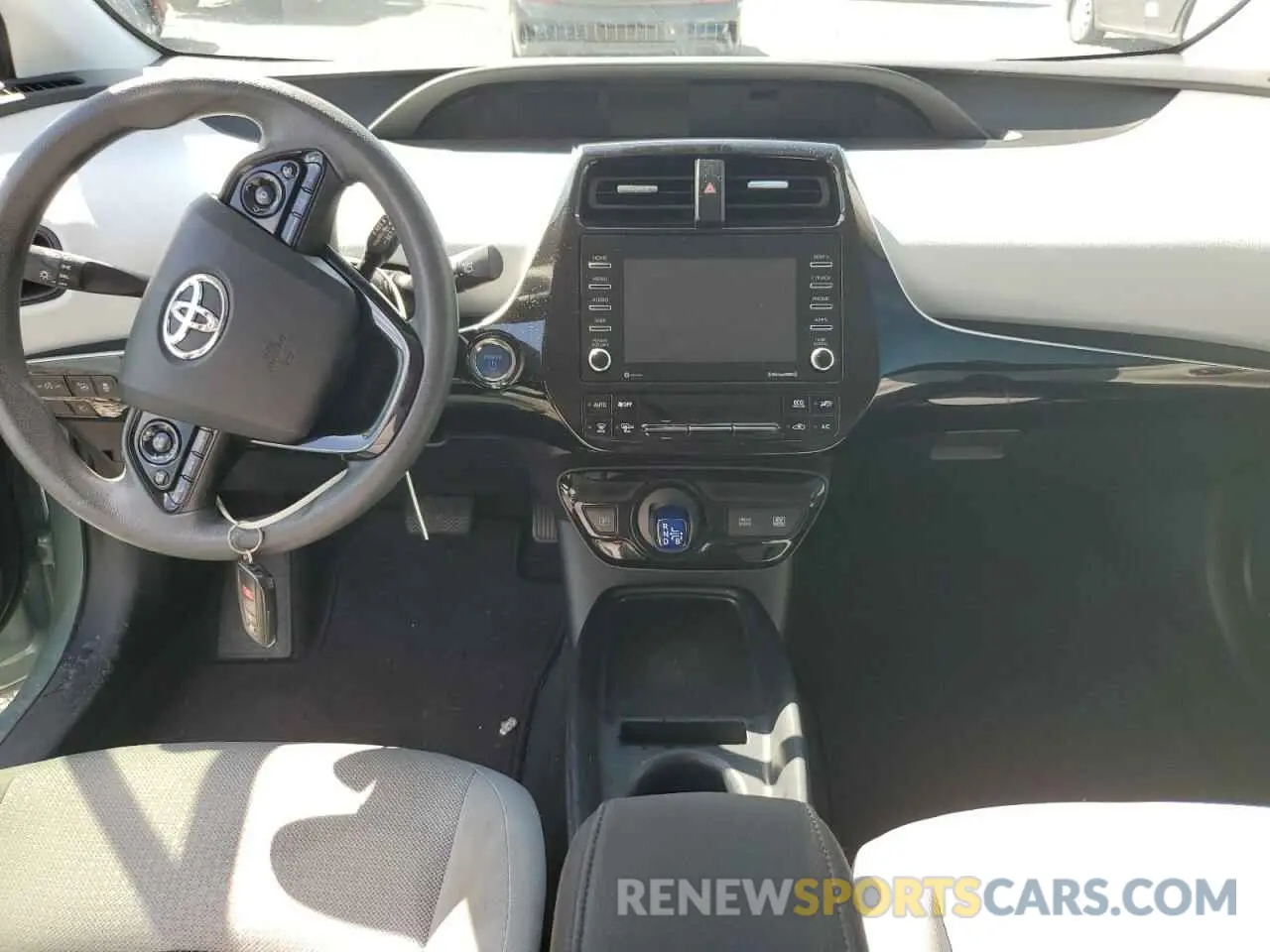 8 fotografías del automóvil dañado JTDKAMFU6M3138833 TOYOTA PRIUS 2021