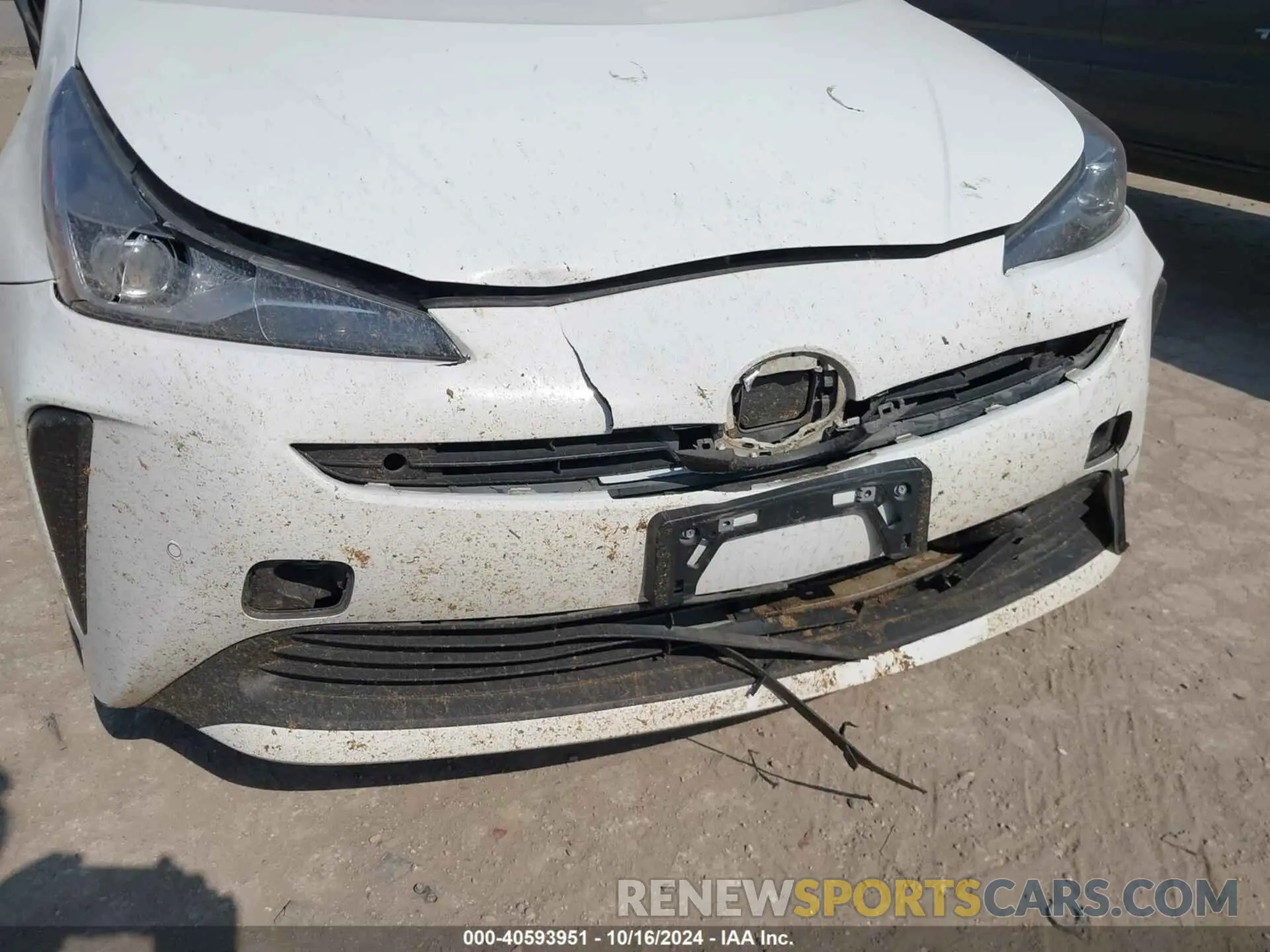 6 fotografías del automóvil dañado JTDKAMFU6M3141263 TOYOTA PRIUS 2021