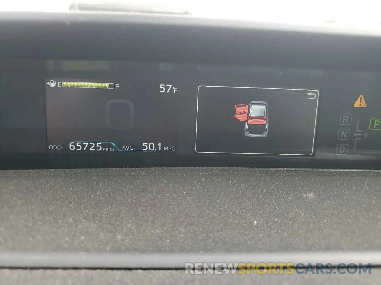 9 fotografías del automóvil dañado JTDKAMFU6M3141280 TOYOTA PRIUS 2021