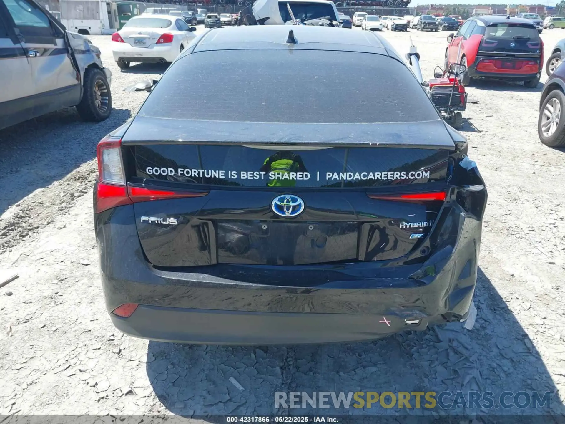 16 fotografías del automóvil dañado JTDKAMFU6M3141392 TOYOTA PRIUS 2021