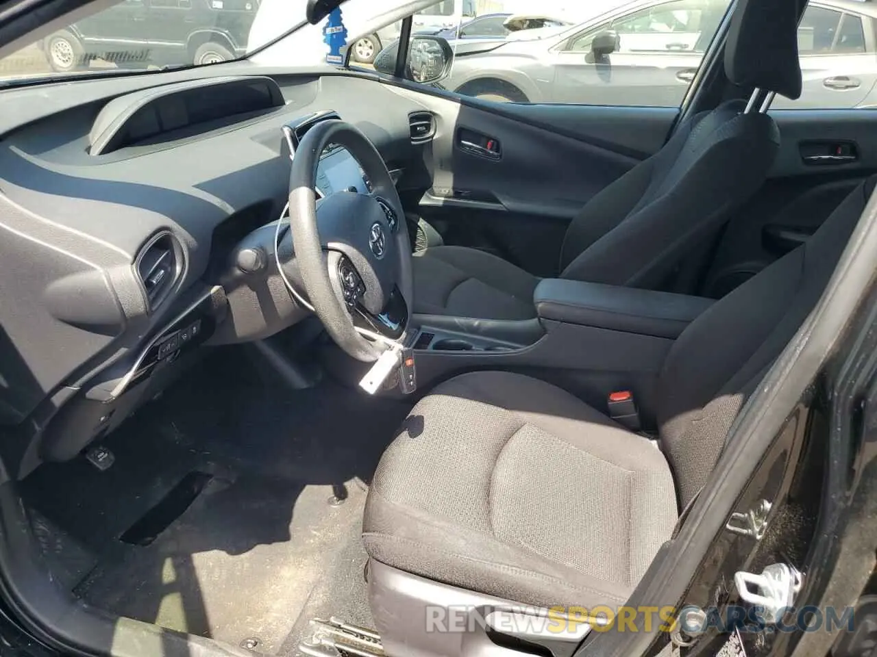 7 fotografías del automóvil dañado JTDKAMFU6M3150108 TOYOTA PRIUS 2021