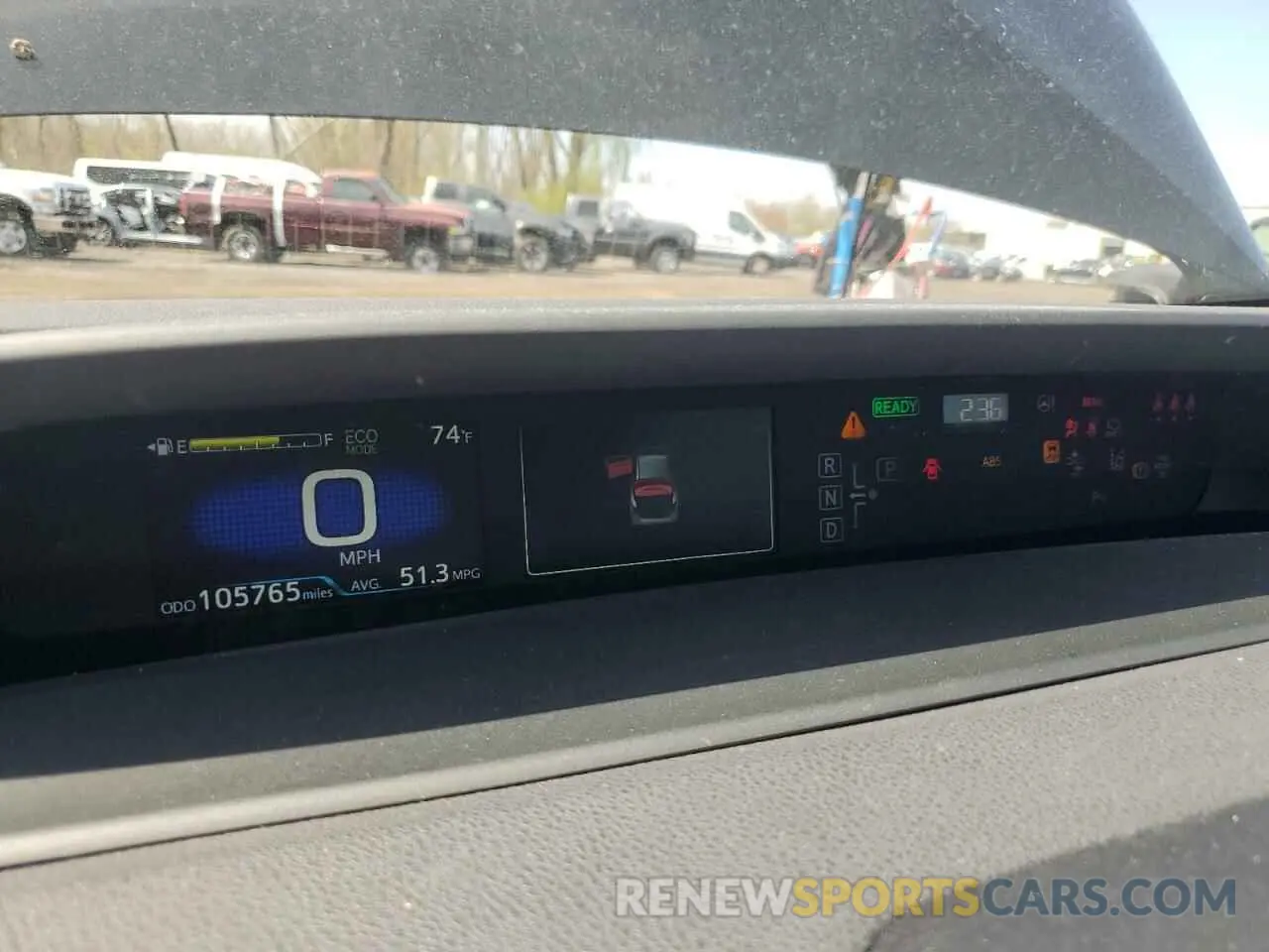 9 fotografías del automóvil dañado JTDKAMFU6M3150108 TOYOTA PRIUS 2021