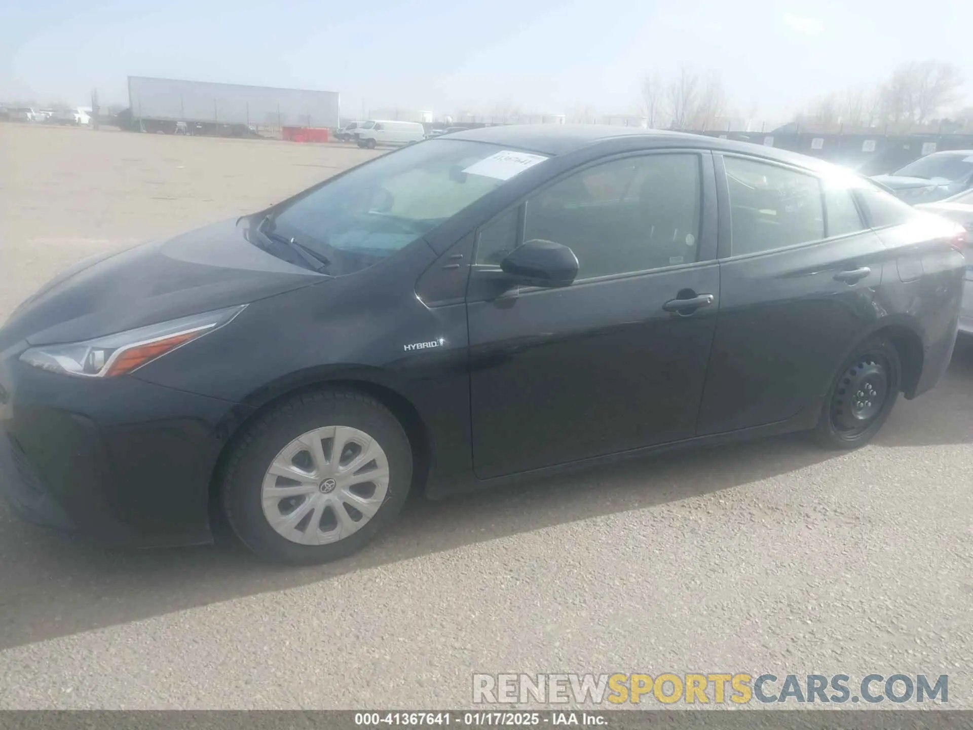 14 fotografías del automóvil dañado JTDKAMFU6M3151968 TOYOTA PRIUS 2021