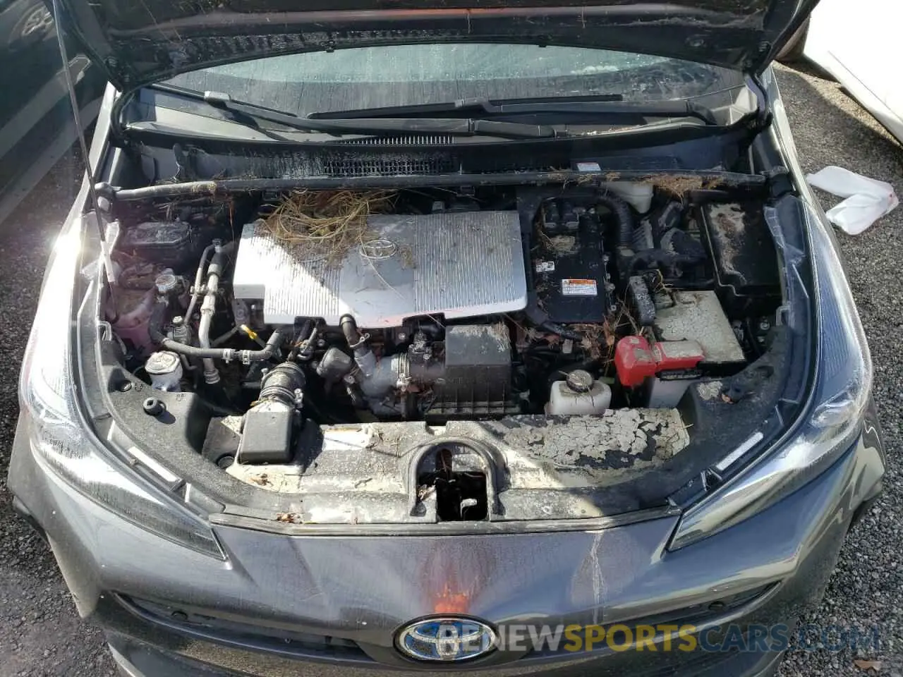 7 fotografías del automóvil dañado JTDKAMFU7M3133205 TOYOTA PRIUS 2021