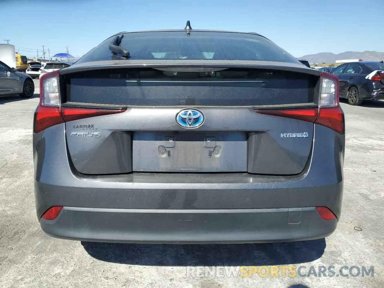 6 fotografías del automóvil dañado JTDKAMFU7M3134645 TOYOTA PRIUS 2021