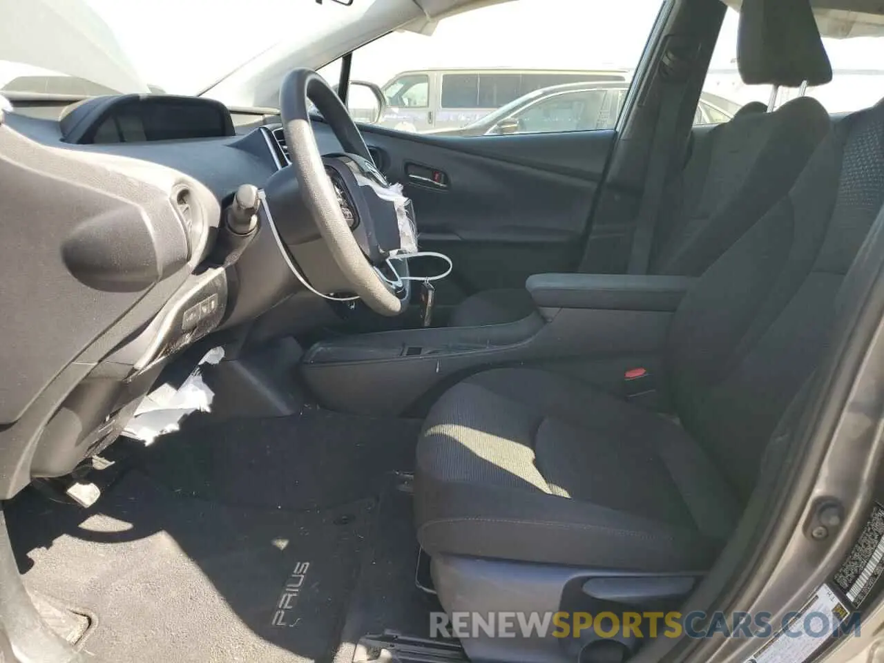 7 fotografías del automóvil dañado JTDKAMFU7M3134645 TOYOTA PRIUS 2021