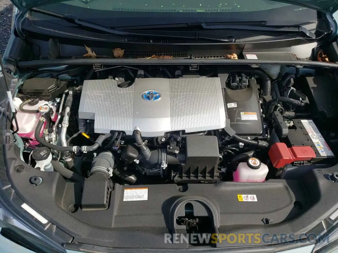 7 fotografías del automóvil dañado JTDKAMFU7M3145757 TOYOTA PRIUS 2021