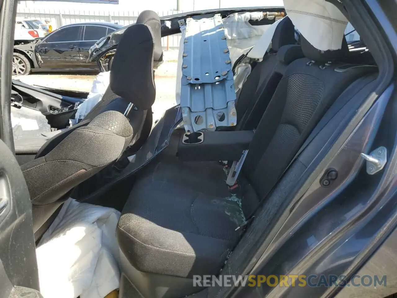10 fotografías del automóvil dañado JTDKAMFU7M3145855 TOYOTA PRIUS 2021