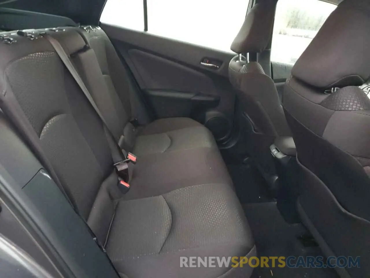10 fotografías del automóvil dañado JTDKAMFU7M3148240 TOYOTA PRIUS 2021