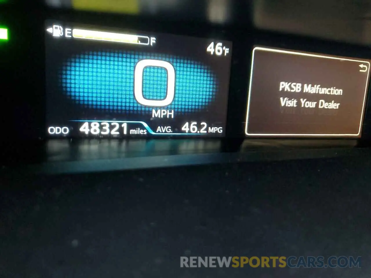 9 fotografías del automóvil dañado JTDKAMFU7M3148240 TOYOTA PRIUS 2021