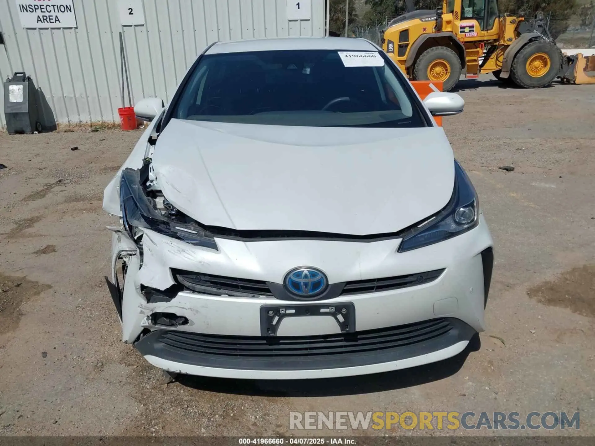 12 fotografías del automóvil dañado JTDKAMFU8M3133925 TOYOTA PRIUS 2021