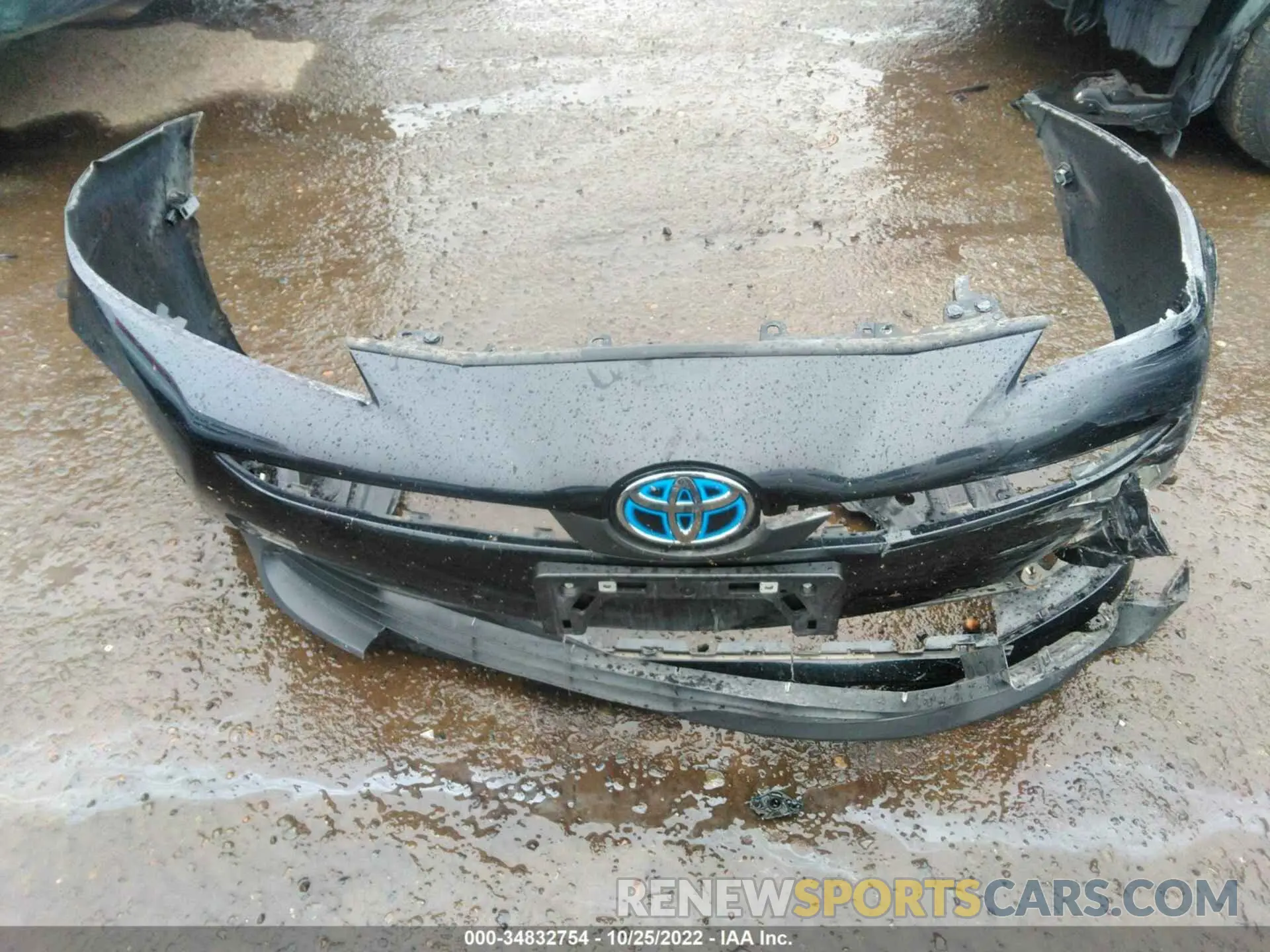 12 fotografías del automóvil dañado JTDKAMFU8M3145900 TOYOTA PRIUS 2021