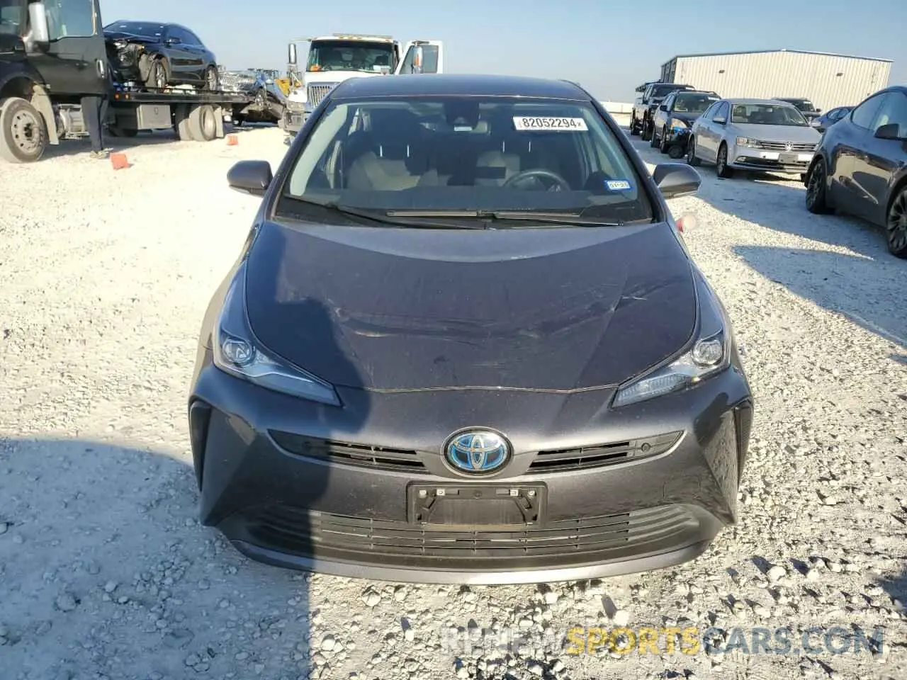 5 fotografías del automóvil dañado JTDKAMFU8M3146805 TOYOTA PRIUS 2021
