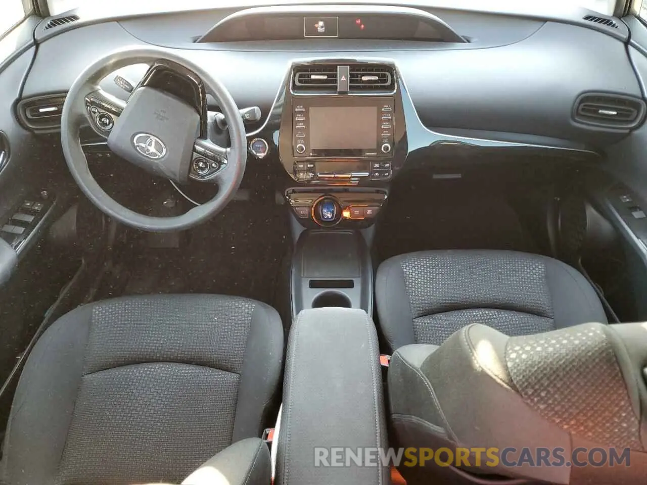 8 fotografías del automóvil dañado JTDKAMFU8M3146805 TOYOTA PRIUS 2021