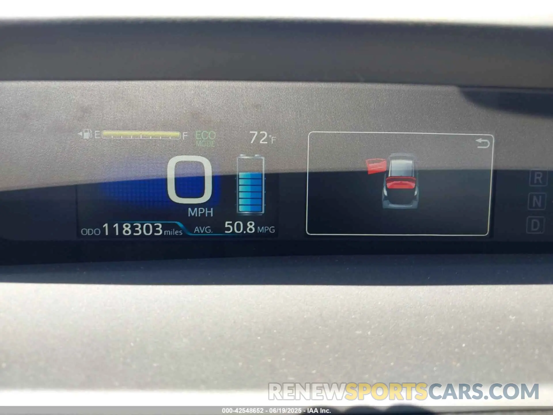 7 fotografías del automóvil dañado JTDKAMFU8M3150739 TOYOTA PRIUS 2021