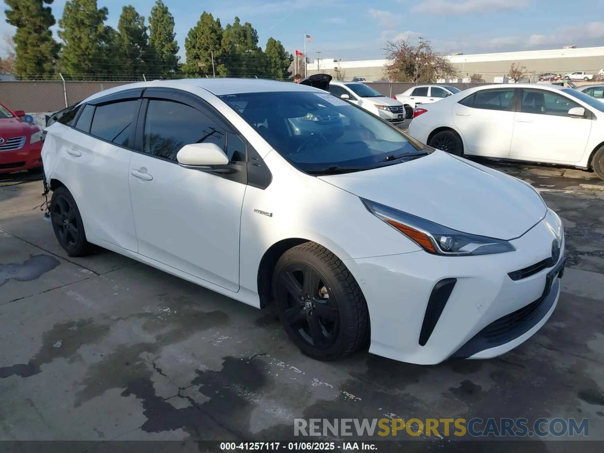 1 fotografías del automóvil dañado JTDKAMFU9M3131228 TOYOTA PRIUS 2021