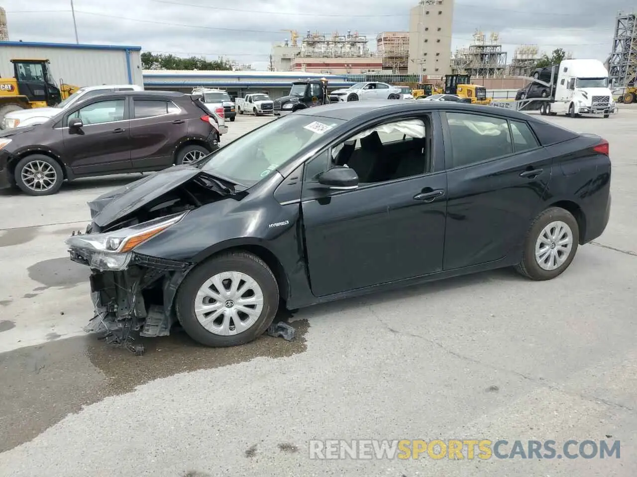 1 fotografías del automóvil dañado JTDKAMFU9M3140754 TOYOTA PRIUS 2021