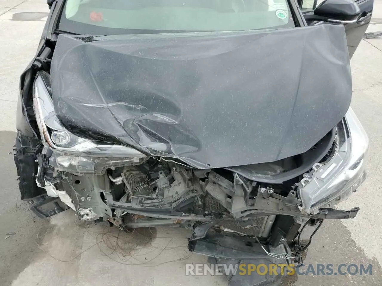 11 fotografías del automóvil dañado JTDKAMFU9M3140754 TOYOTA PRIUS 2021