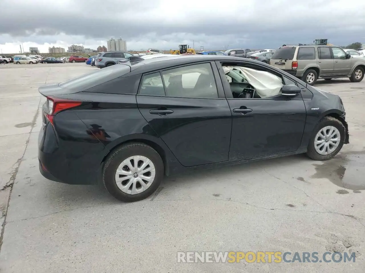3 fotografías del automóvil dañado JTDKAMFU9M3140754 TOYOTA PRIUS 2021