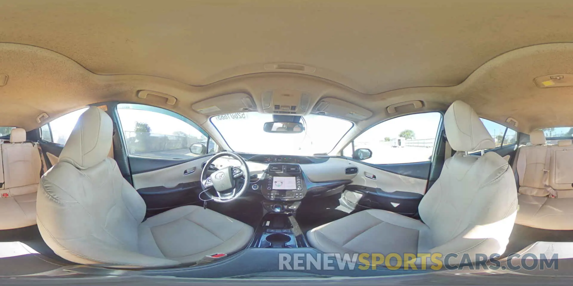12 fotografías del automóvil dañado JTDKAMFU9M3143623 TOYOTA PRIUS 2021