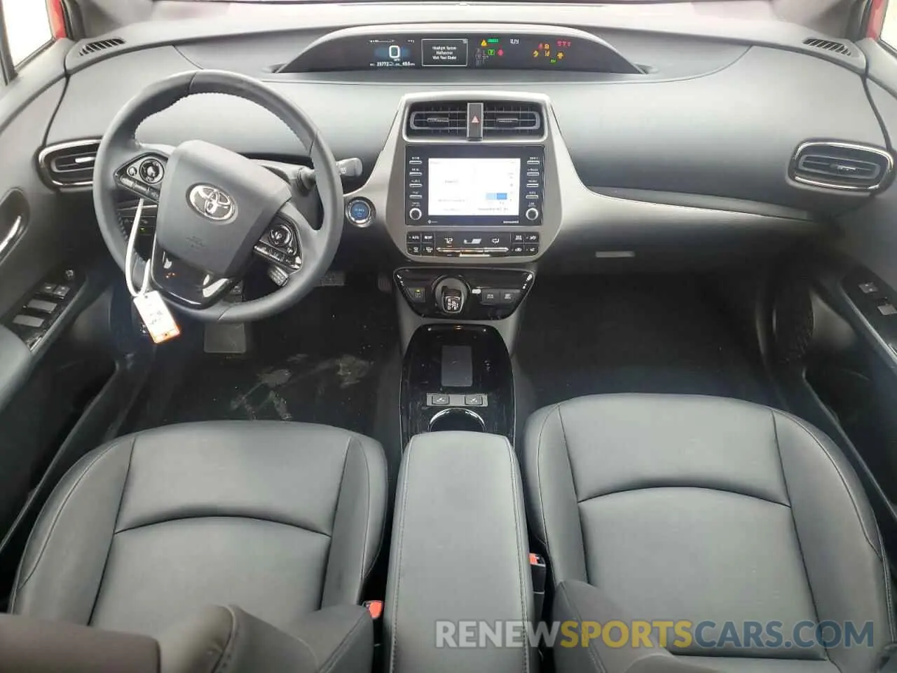 8 fotografías del automóvil dañado JTDKAMFUXM3129309 TOYOTA PRIUS 2021
