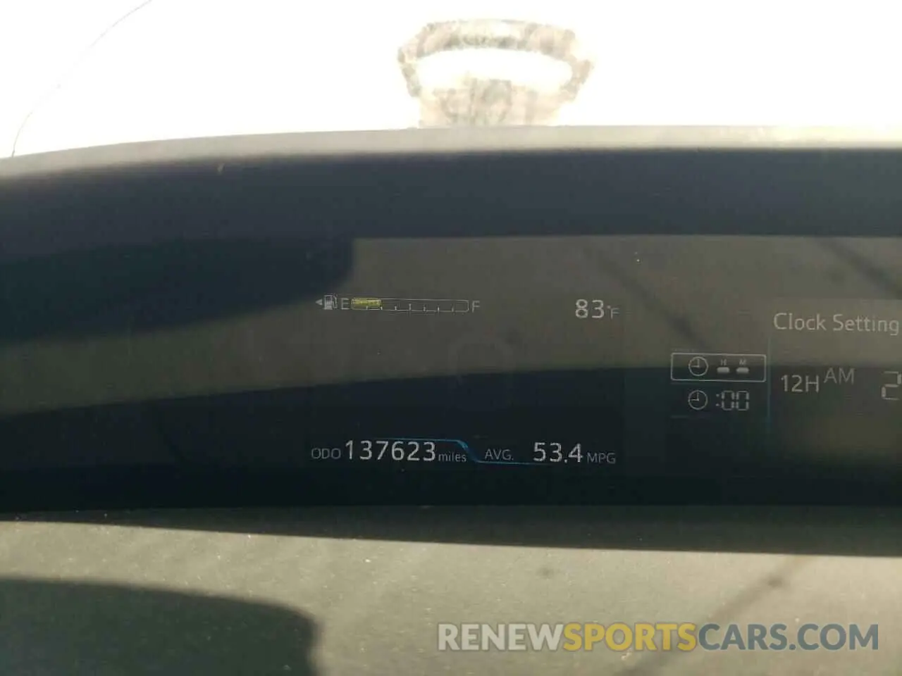 9 fotografías del automóvil dañado JTDKAMFUXM3134235 TOYOTA PRIUS 2021