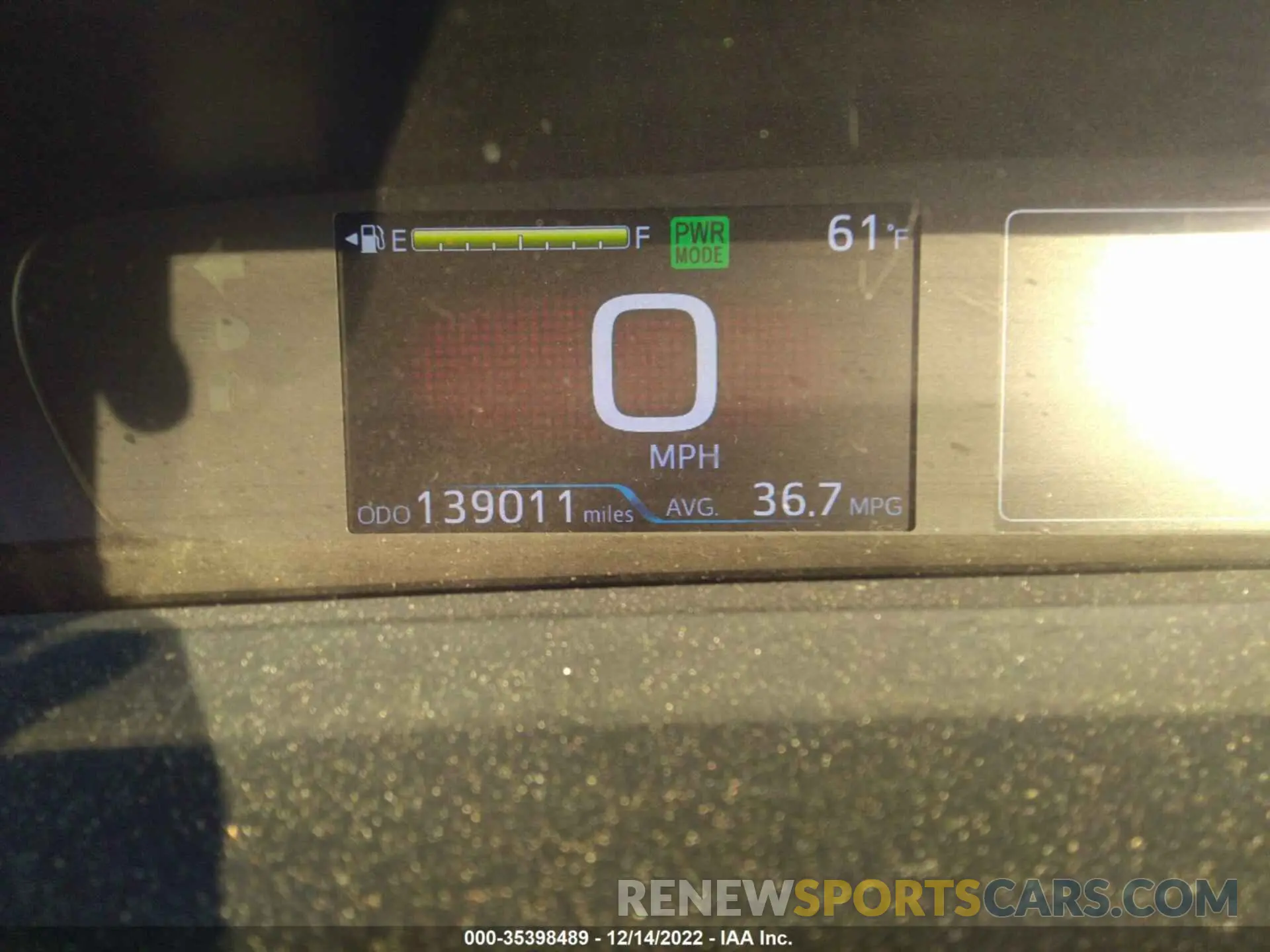 7 fotografías del automóvil dañado JTDKAMFUXM3140830 TOYOTA PRIUS 2021