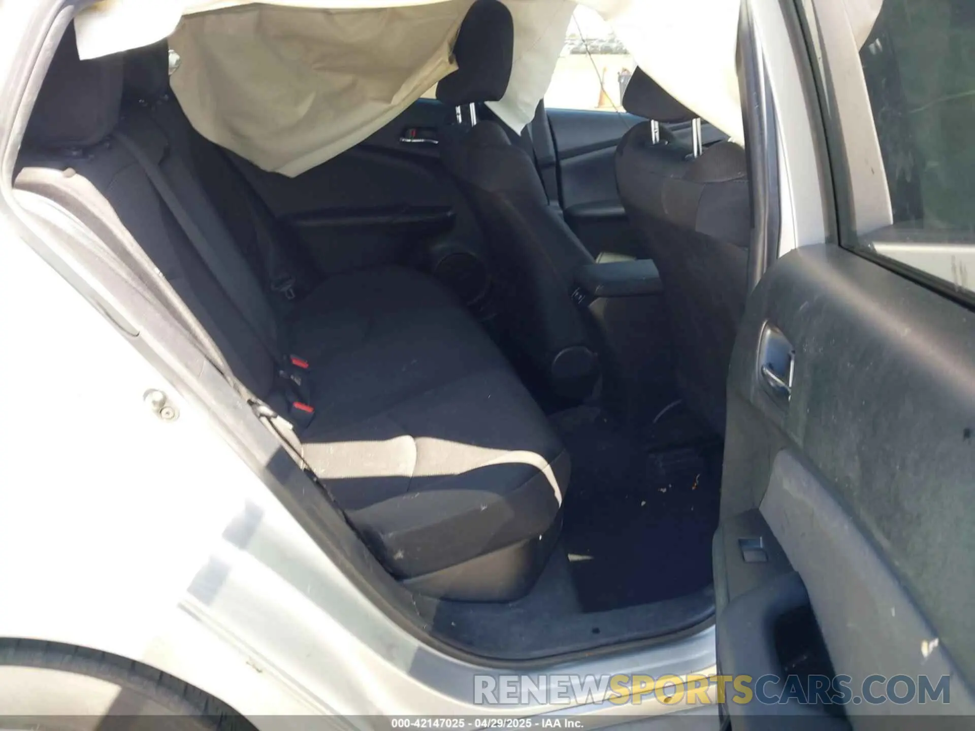 8 fotografías del automóvil dañado JTDKAMFUXM3144991 TOYOTA PRIUS 2021
