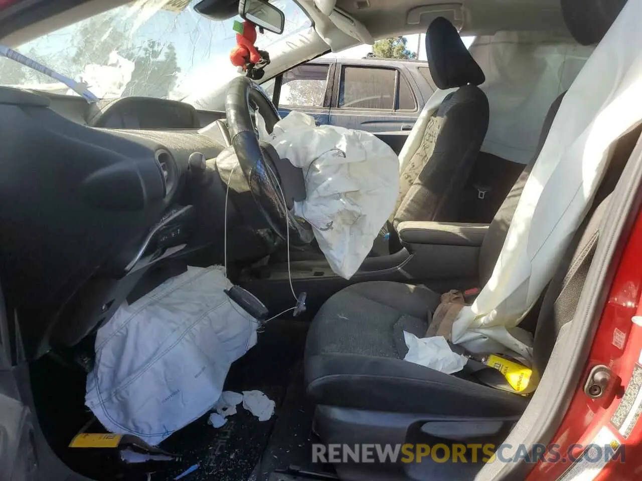 7 fotografías del automóvil dañado JTDKAMFUXM3148409 TOYOTA PRIUS 2021