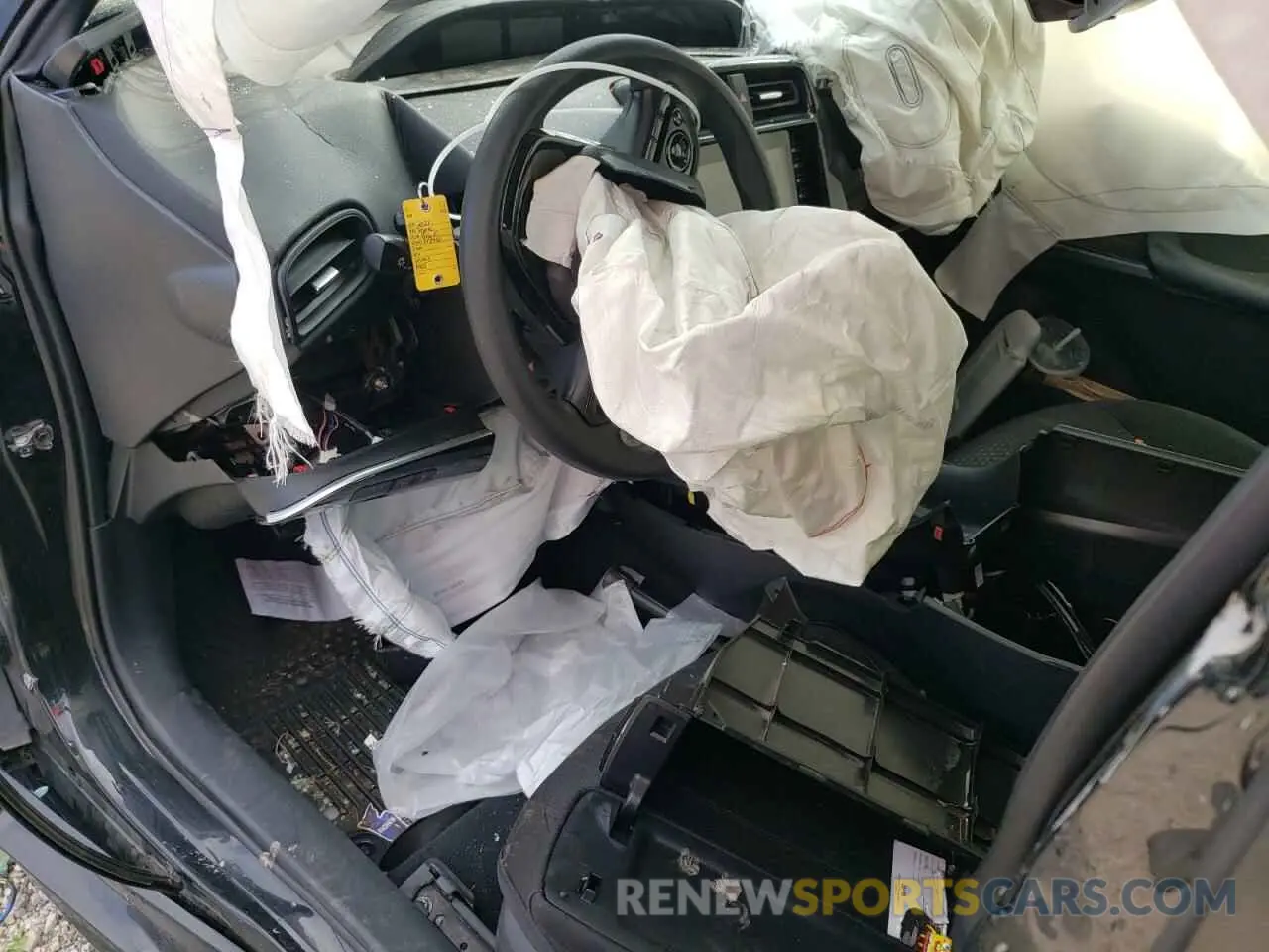 8 fotografías del automóvil dañado JTDKAMFUXM3148958 TOYOTA PRIUS 2021