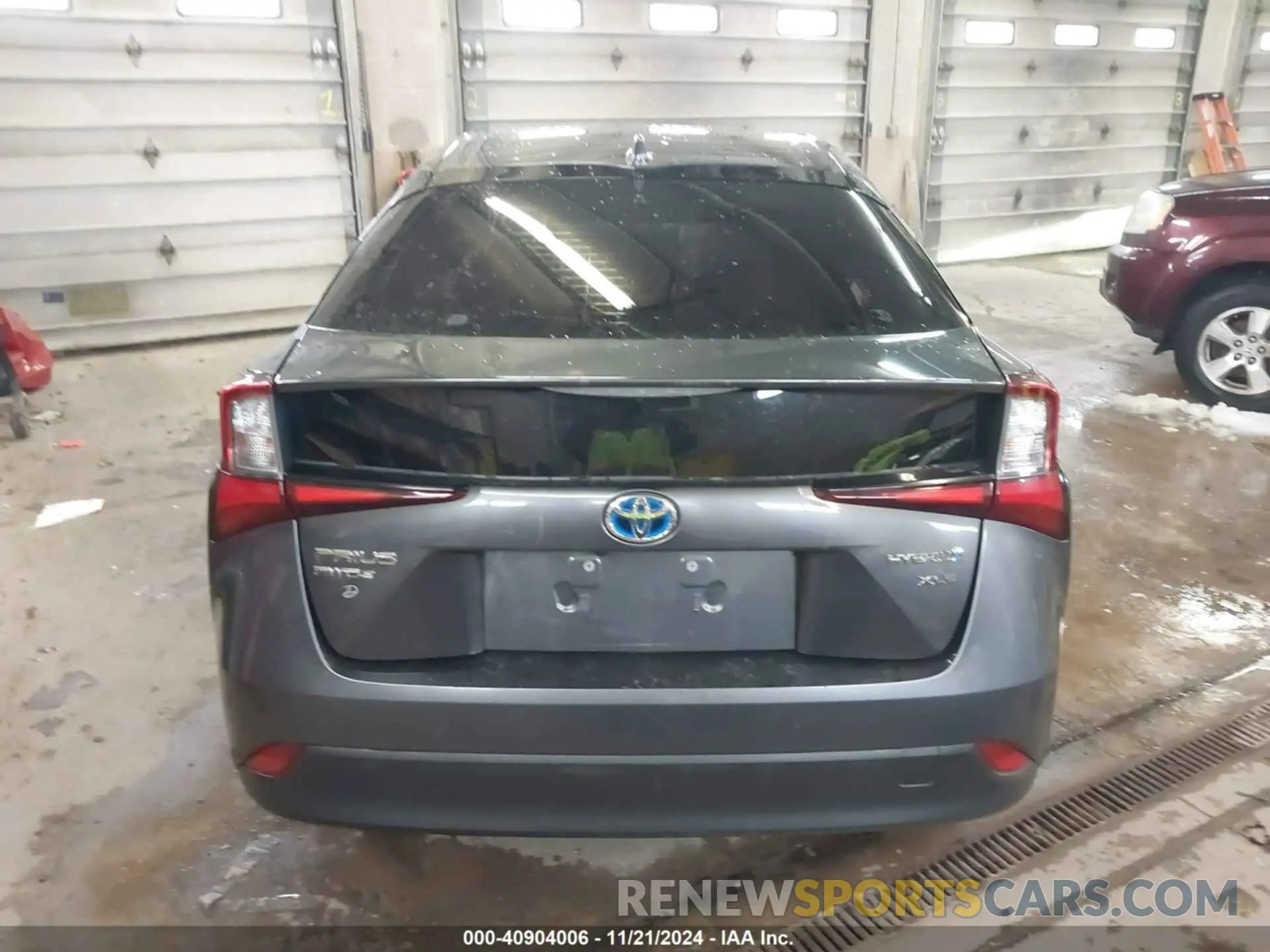 15 fotografías del automóvil dañado JTDL9MFU1M3022680 TOYOTA PRIUS 2021