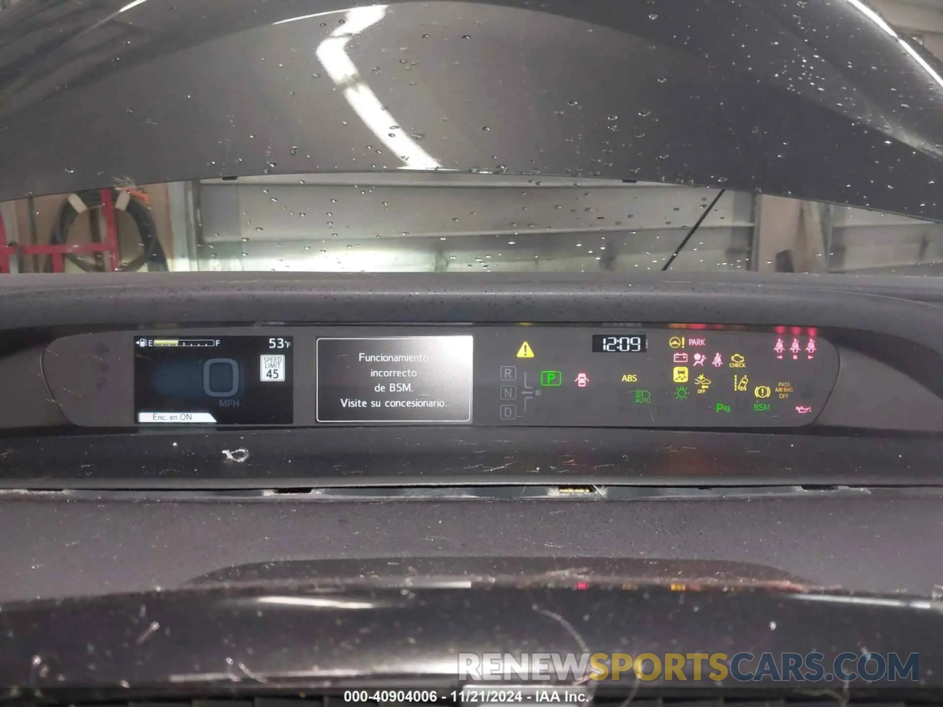 7 fotografías del automóvil dañado JTDL9MFU1M3022680 TOYOTA PRIUS 2021