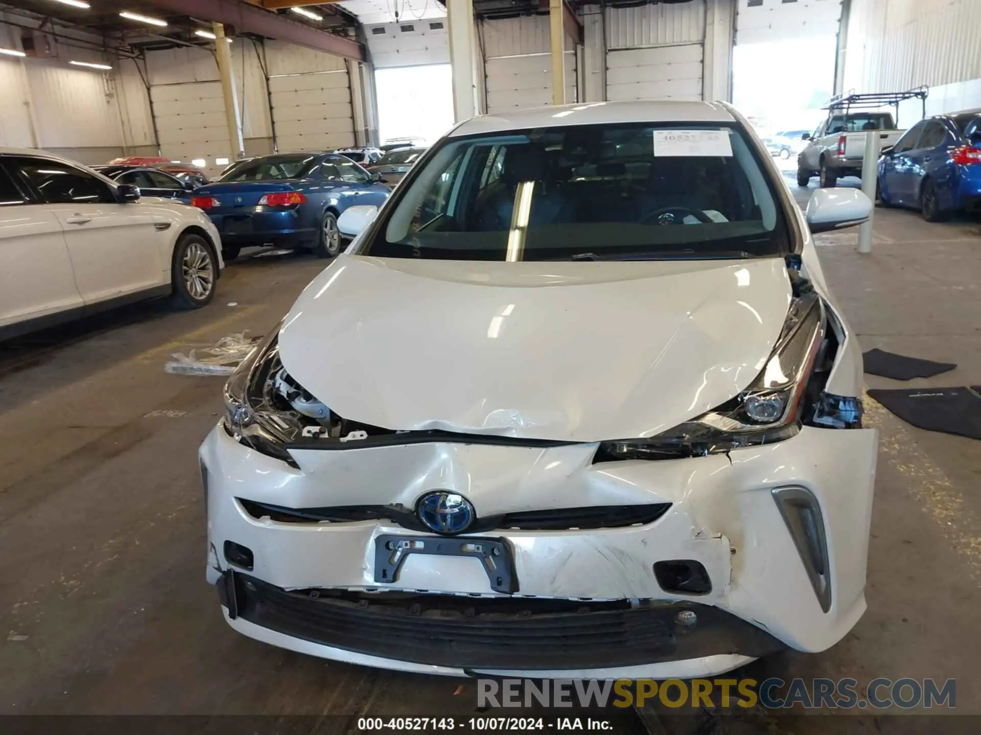 12 fotografías del automóvil dañado JTDL9MFU1M3028916 TOYOTA PRIUS 2021