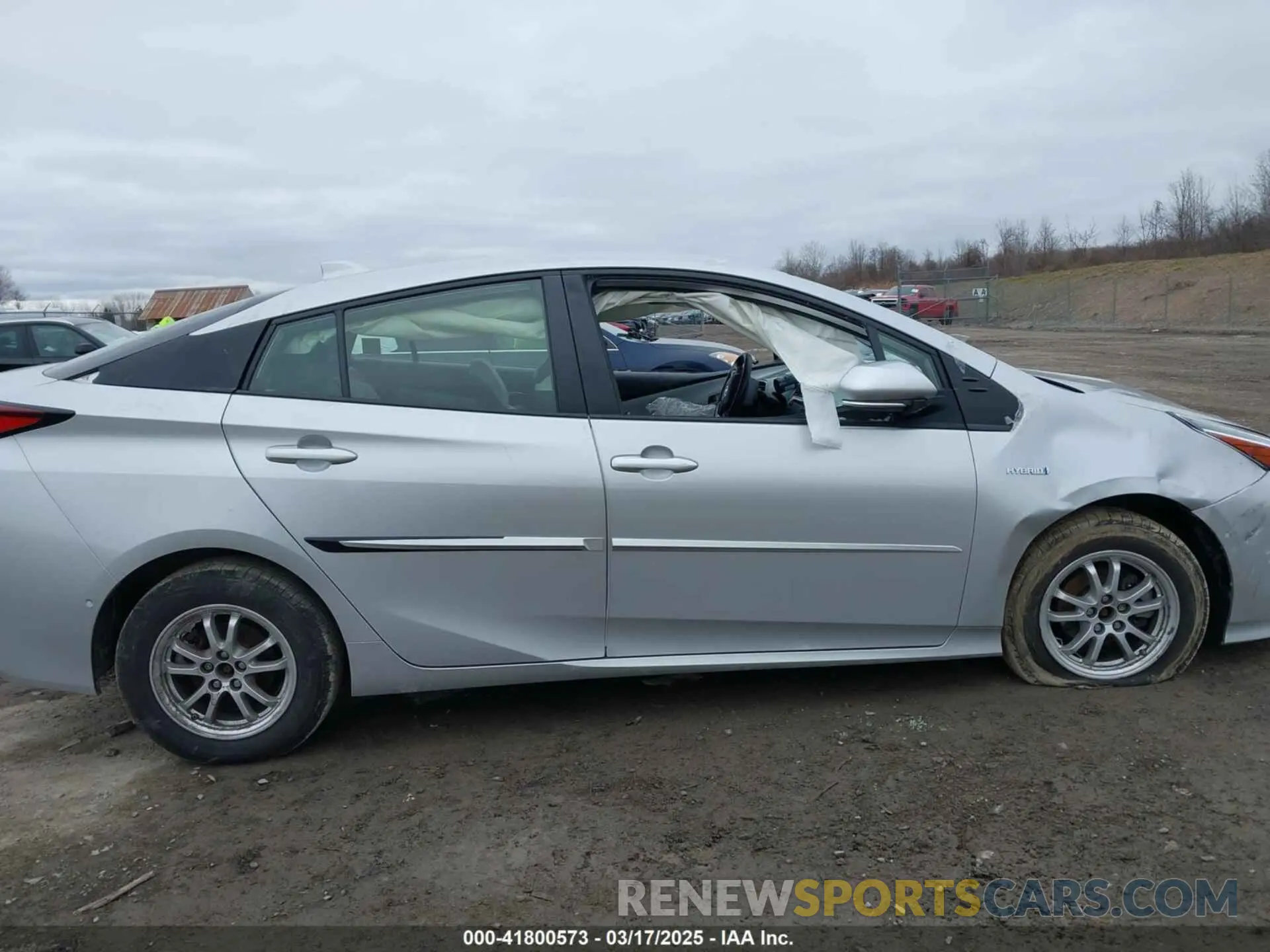 13 fotografías del automóvil dañado JTDL9MFU4M3028389 TOYOTA PRIUS 2021