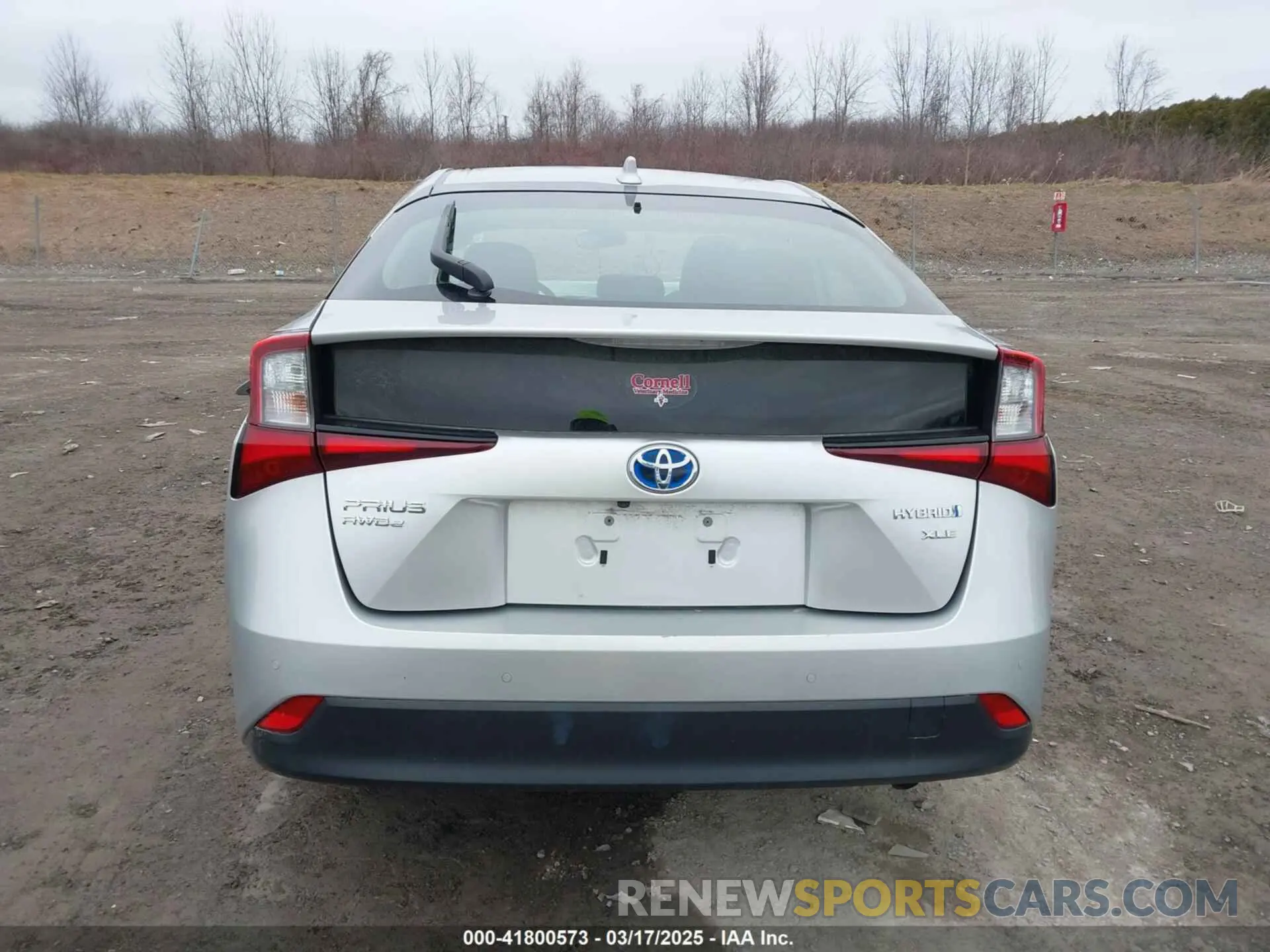 16 fotografías del automóvil dañado JTDL9MFU4M3028389 TOYOTA PRIUS 2021