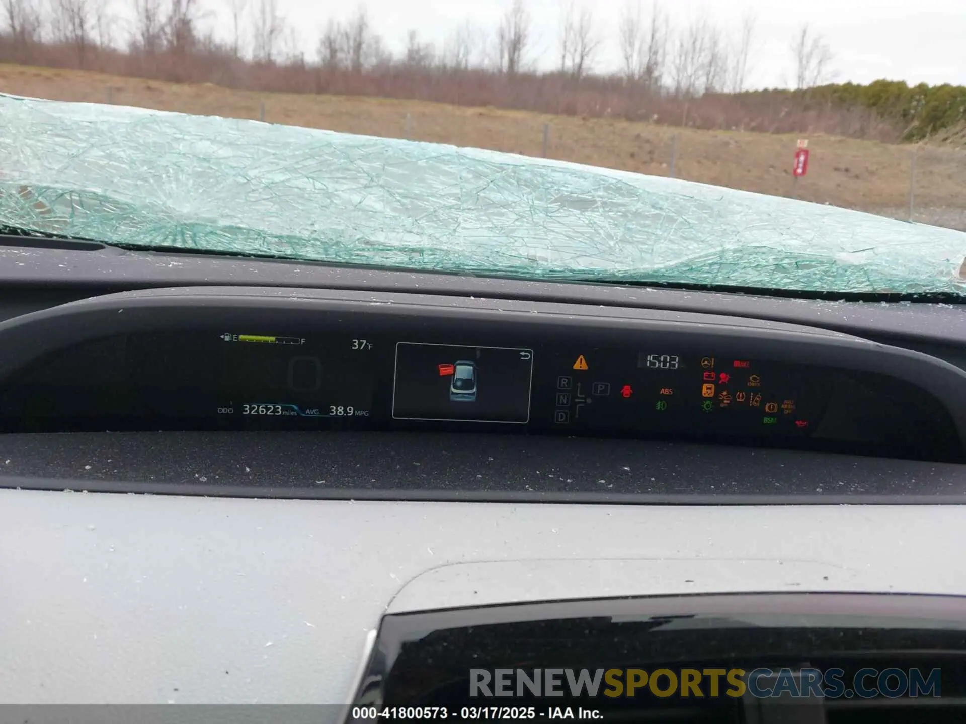 7 fotografías del automóvil dañado JTDL9MFU4M3028389 TOYOTA PRIUS 2021