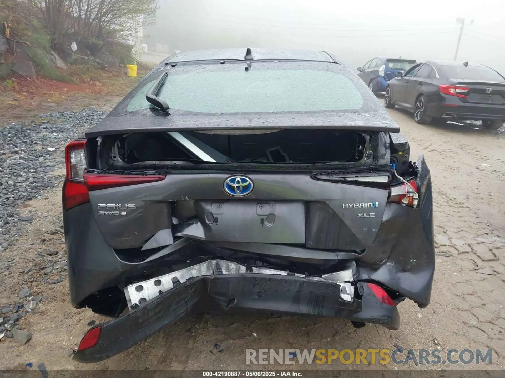 17 fotografías del automóvil dañado JTDL9MFU5M3023704 TOYOTA PRIUS 2021